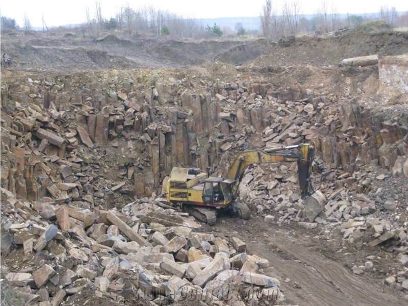 Basalt Blocks, Ukraine Black Basalt