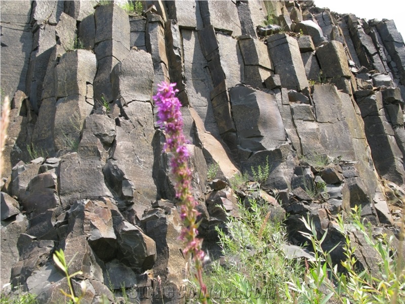 Basalt Blocks, Ukraine Black Basalt