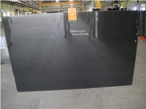 Absolute Black Granite Slabs, India Black Granite