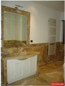 Montalcino Imperiale Onyx Bathroom Design