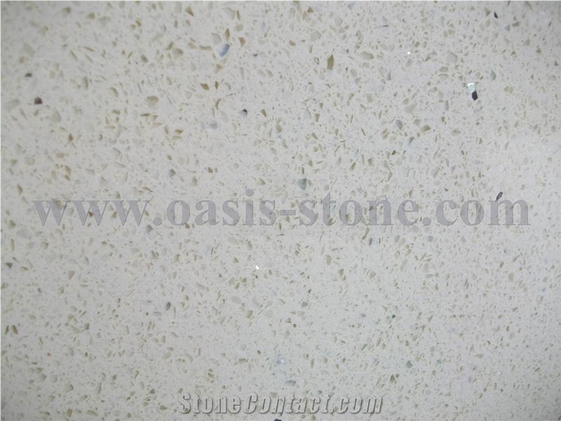 Grey Galaxy Quartz Stone Slab & Tile