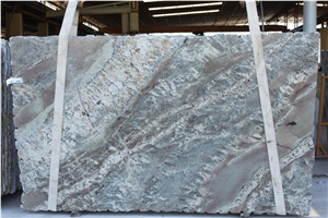 Bordeaux River Granite Polished Slabs