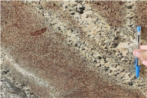 Bordeaux River Granite Polished Slabs