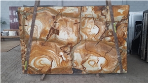 Palomino Quartzite Slabs, Brazil Yellow Quartzite Palomino Quartzite Slabs, Brazil Yellow Quartzite