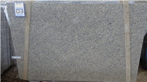 Santa Cecilia Light Granite Slabs, Brazil Yellow Granite