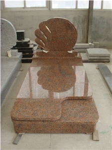 Maple Red Granite Tombstone,G562 Granite Monument Maple Red Granite Tombstone,G562 Granite Monument