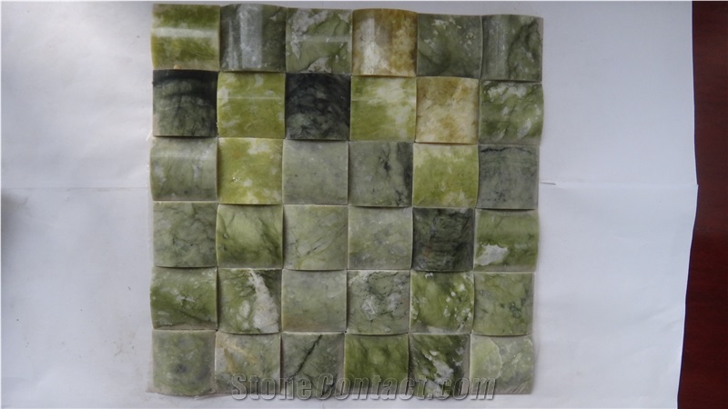 3d Green Jade Mosaic,Green Onyx Mosaic