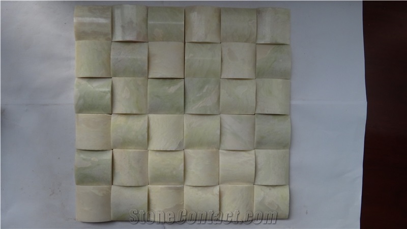 3d Green Jade Mosaic,Green Onyx Mosaic