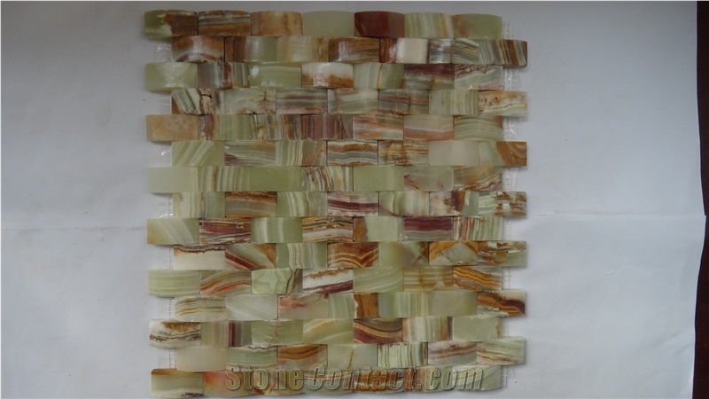 3d Green Onyx Mosaic,Green Onyx Mosaic