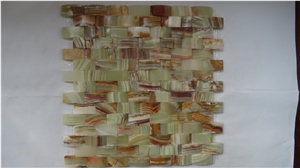 3d Green Onyx Mosaic,Green Onyx Mosaic