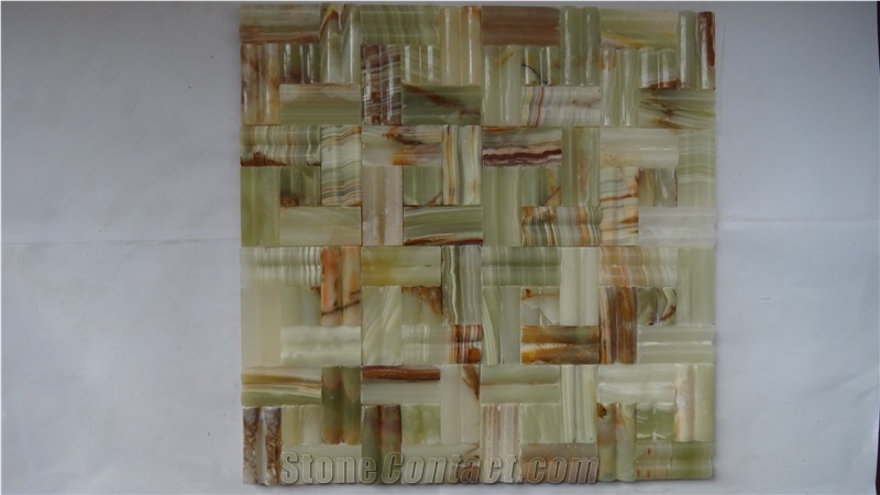 3d Green Onyx Mosaic,Green Onyx Mosaic