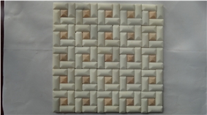 3d Red Marble Mosaic,Red Marble Mosaic,Marble Mosaic