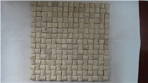 3d Travertine Mosaic,Travertine Mosaic,Mosaic