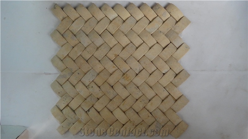 3d Travertine Mosaic,Travertine Mosaic,Mosaic