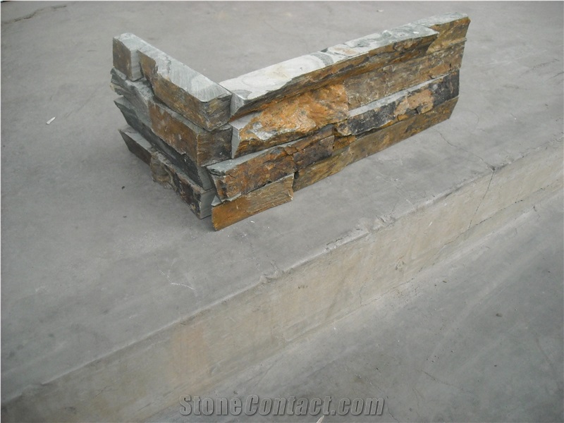 Cultured Slate,Multicolor Culture Stone,China Multicolor Slate