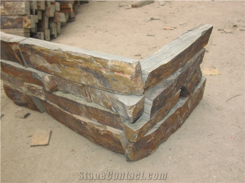 Cultured Slate,Multicolor Culture Stone,China Multicolor Slate