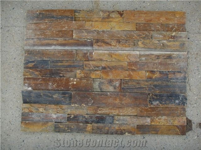 Cultured Slate,Multicolor Culture Stone,China Multicolor Slate