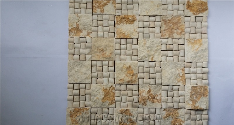 Egyptian Yellow Mosaic,3d Egyptian Yellow Marble Mosaic