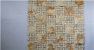Egyptian Yellow Mosaic,3d Egyptian Yellow Marble Mosaic