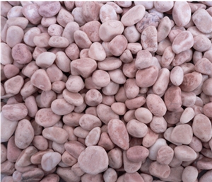 Pink Pebble Stone,River Stone,Gravels,Mixed Pebble Stone