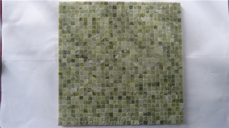 Polished Green Marble Mosaic,Green Marble Mosaic