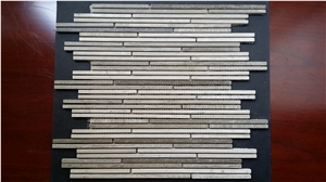 Polished Grey and White Wood Mosaic,Grey and White Wood Mosaic,Marble Mosaic Polished Grey and White Wood Mosaic,Grey and White Wood Mosaic,Marble Mosaic