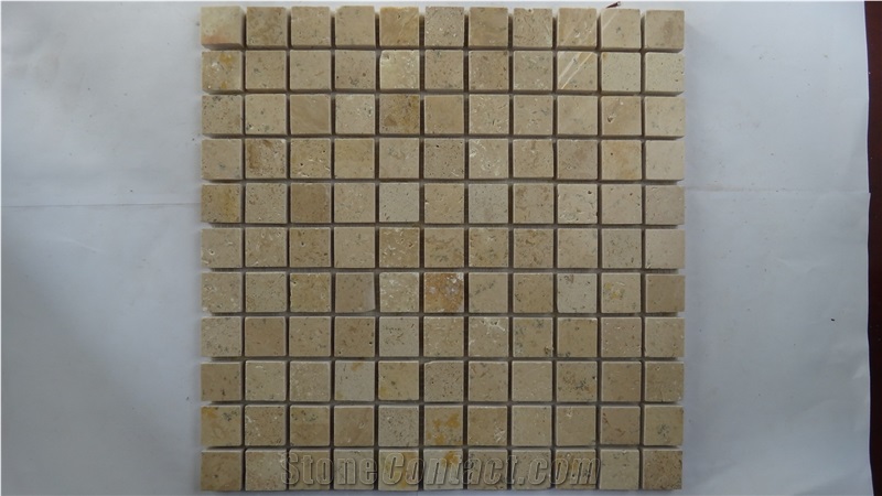 Polished Limestone Mosaic,Limestone Mosaic,Mosaic