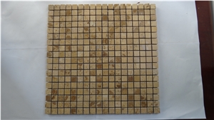 Polished Limestone Mosaic,Limestone Mosaic,Mosaic