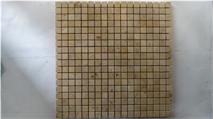 Polished Limestone Mosaic,Limestone Mosaic,Mosaic