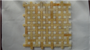 Polished Yellow Onyx Mosaic,Yellow Onyx Mosaic,Onyx Mosaic