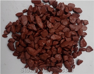 Red Pebble Stone,River Wash Stone,Machine Pebble & Gravel