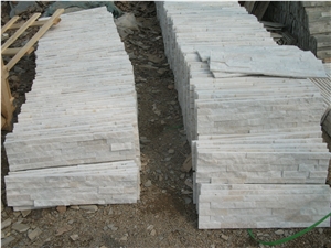 White Slate Cultured Stone,China White Slate Stacked Stone,Culture White Slate Ledge Stone for Wall Cladding