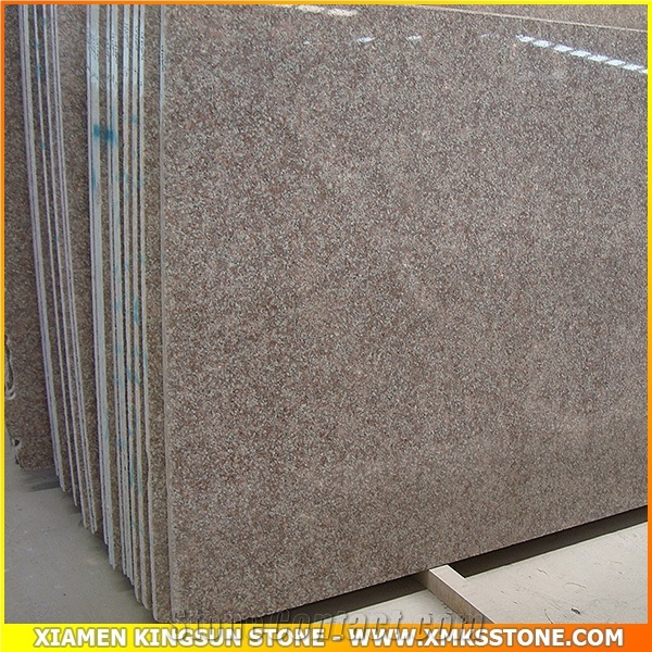 G611 Purple Peach Almond Mauve Granite Big Slabs