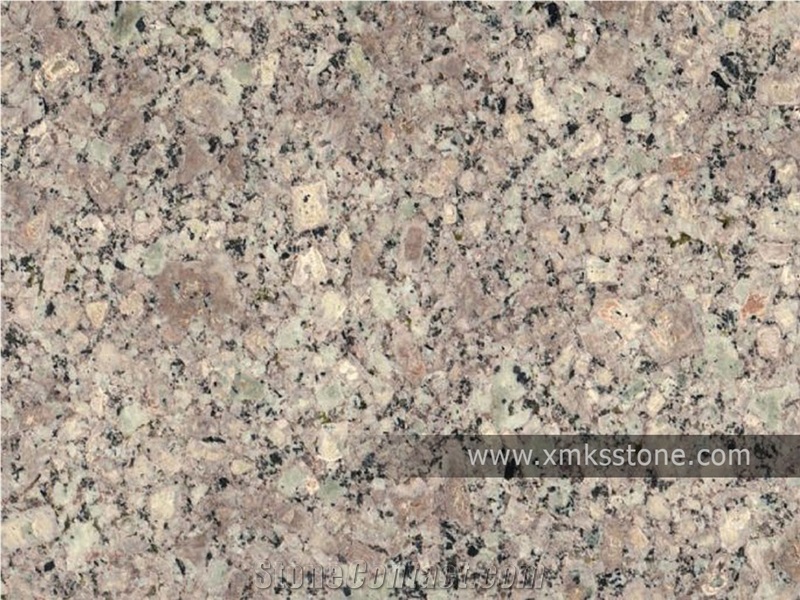 G611 Purple Peach Almond Mauve Granite Big Slabs