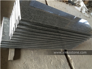 G654 Polished Sesame Black Granite Stairs and Steps