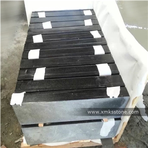 G684 Black Basalt Blockstep,Polished Black Basalt Step