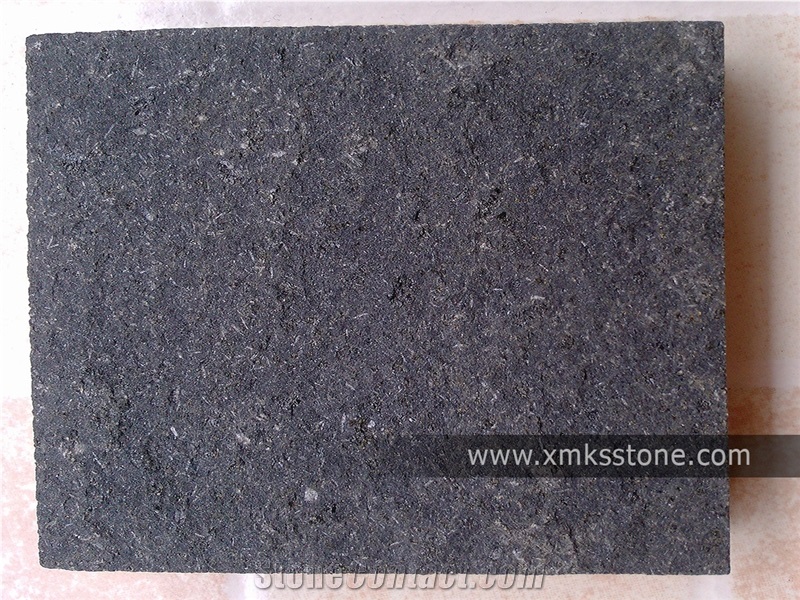 G684 Black Pearl Black Basalt Tiles, Cut to Size Polished/Honed/Flamed/Water-Jet Granite