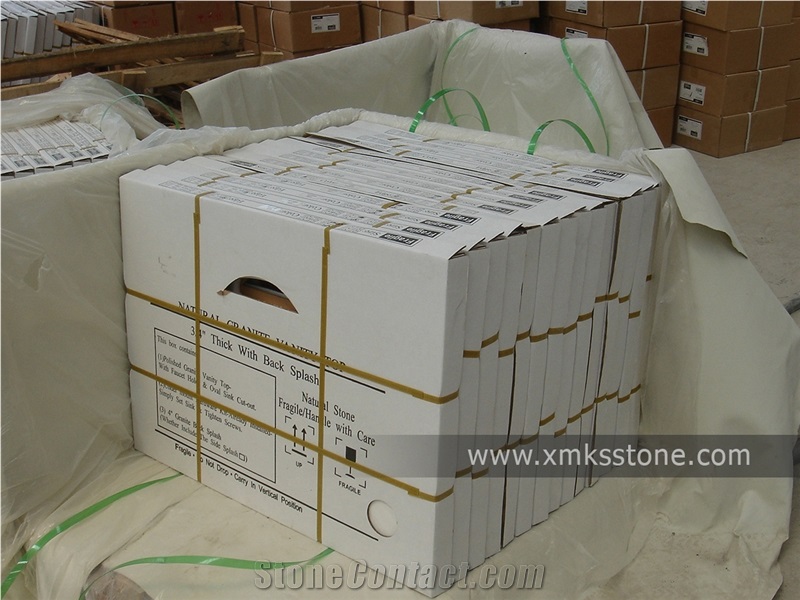 Vt-3008 G684 Black Basalt Bathroom Vanity Top,Under Mount Sink Cutting Out,For Hotel,Apartment,Condo,Supermarket