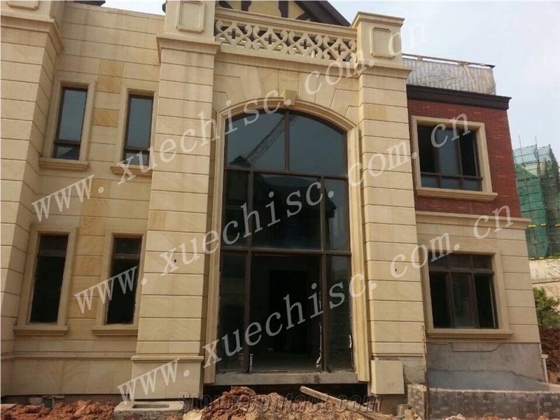Hebei Pingshan Yellow Granite Building & Walling