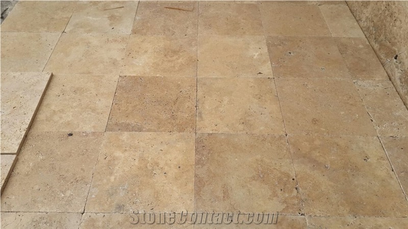 Air Walnut, Yozgat Walnut Travertine Block