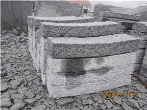 G341 Granite Hand Made Natural Split Kerbstone