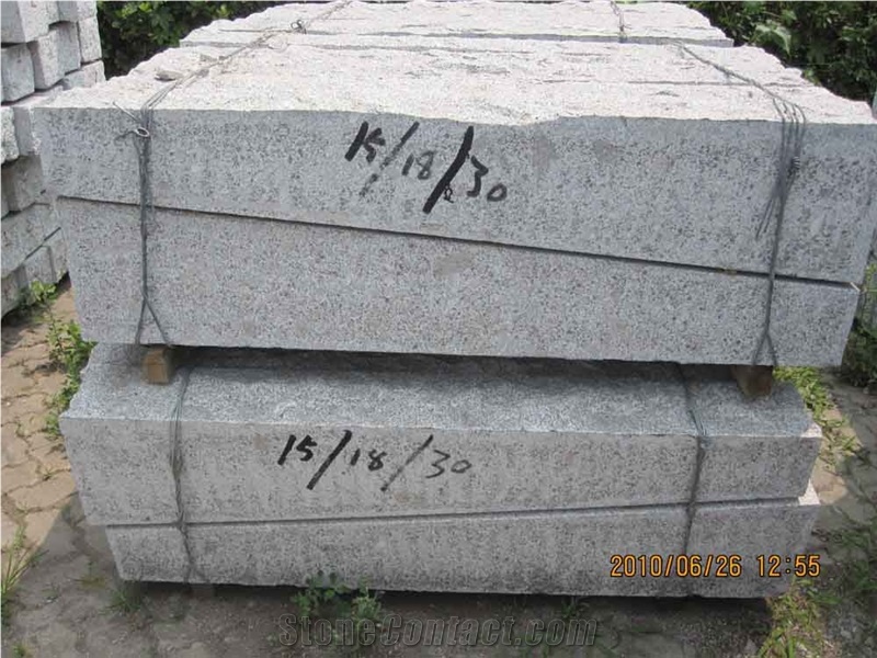 G341 Grey Granite Low Kerbstone for Type a