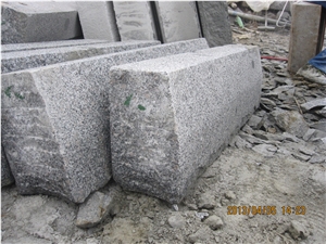 G341 Light Grey Granite Kerb Stone Type a