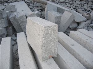 G341 Light Grey Granite Kerb Stone Type a