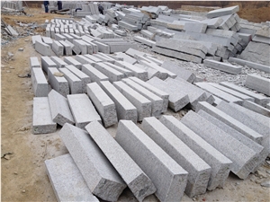 G341 Light Grey Granite Kerb Stone Type a
