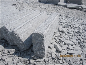 G341 Shandong Granite Kerbstones,Lowest Price Granite,Rough Picked