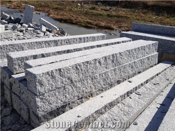 G341 Two Sides B.H. and Two Sides Pineappled, G341 Granite Garden & Palisade