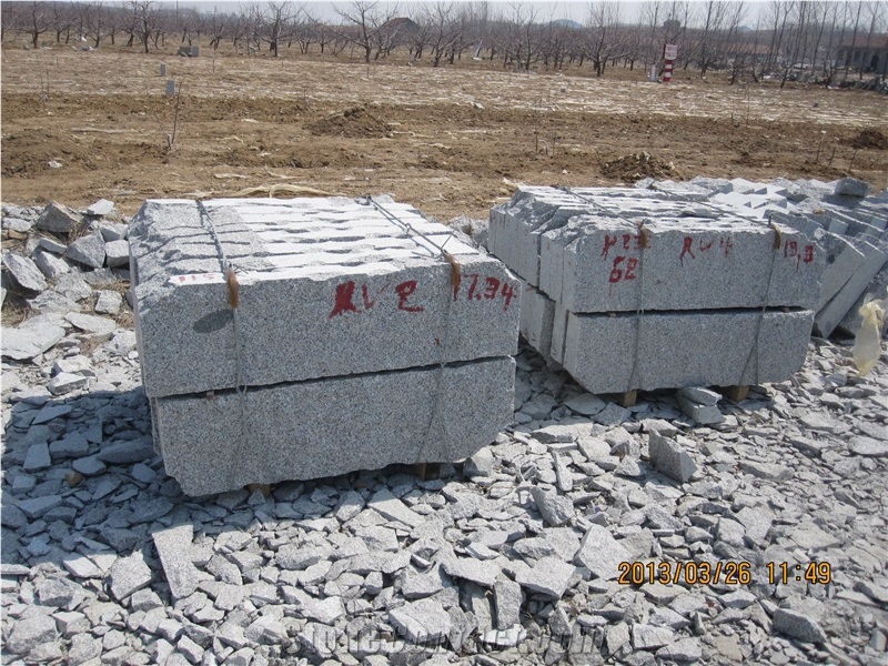 Sweden Kerbstone Rv-Stone, G341 Grey Granite Kerbs