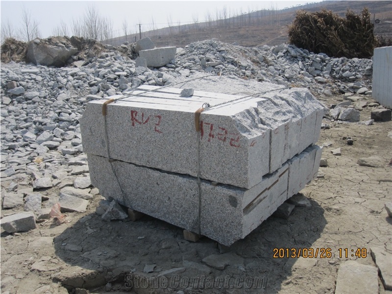 Sweden Kerbstone Rv-Stone, G341 Grey Granite Kerbs