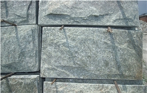 Green Quartzite, Exterior Walling Chinese Green Mushroom Stone/Cladding Tile